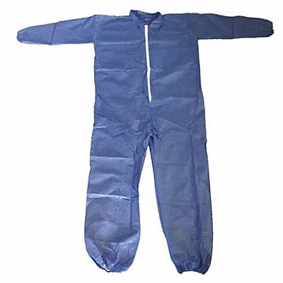 G6092 Coveralls 4XL Blue Polypropylene PK25