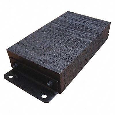 Dock Bumper 12x4-1/2x26 in Rubber