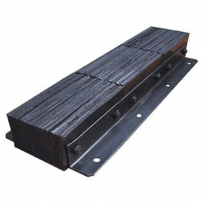 Dock Bumper 36x4-1/2x13 in Rubber