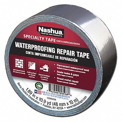 Foil Tape 1 7/8 in x 10 7/8 yd Aluminum