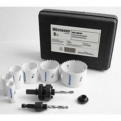 Hole Saw Electricians Kit 9 pcs.