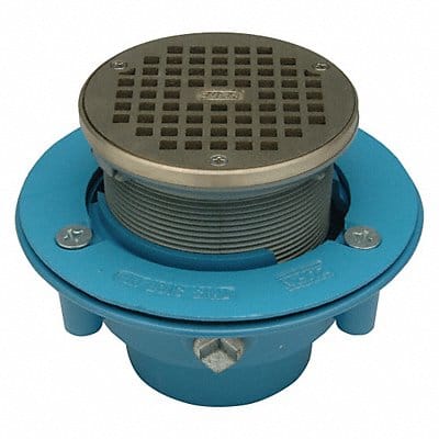 Floor Drain 3 3/4 Body H Nickel Bronze