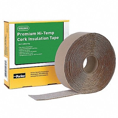 Hi-Temp Cork Insulation Tape Roll
