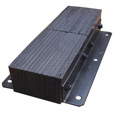 Dock Bumper 24x4-1/2x13 in Rubber