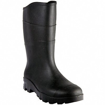 Rubber Boot Unisex 13 Mid-Calf Black PR
