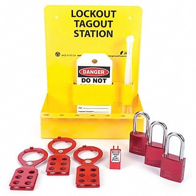 Lockout Station Filled Electrical