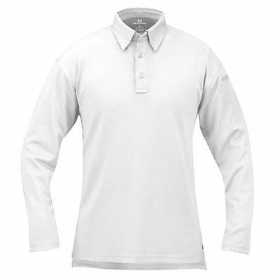 Tactical Polo 3XL Long Sleeve White