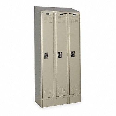 D4816 Wrdrb Lckr 1x3Lckr Tan 84 x36 x18 Assm