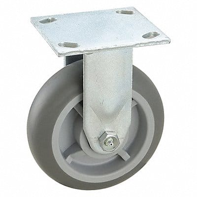 NSF-Listed Plate Caster Rigid 600 lb.