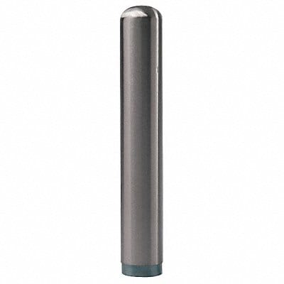 Bollard 24 in H Silver Stainless Steel