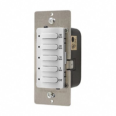 Timer Electronic 120/277V White