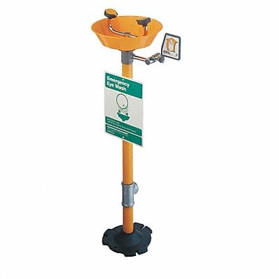 Eyewash Station Pedestal Plastic 15-1/2W