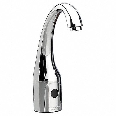 Mid Arc Chrome Chicago Faucets HyTronic