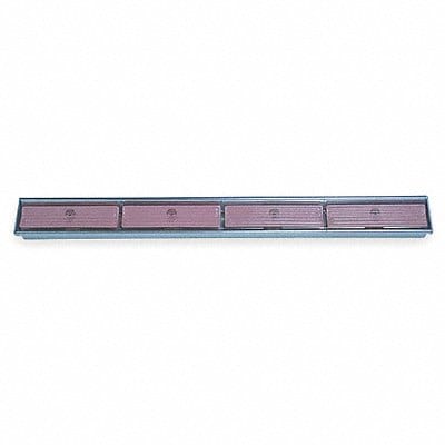 Ceramic Emitter Infrared Heater 50 in L