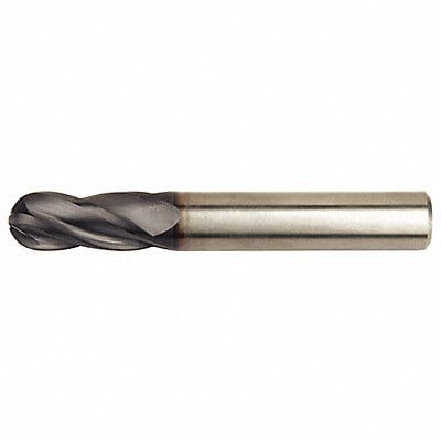 Ball End Mill Single End 10.00mm Carbide