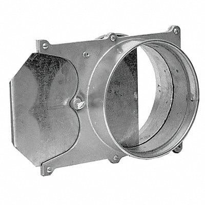 Blastgate 14 Dia Steel/Cast Aluminum