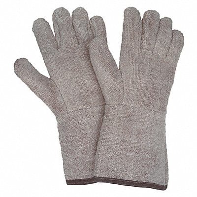 Heat-Resistant Glove XL Brown/White PK12