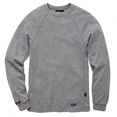 FR Long Sleeve T-Shirt Heather Gray 5XL