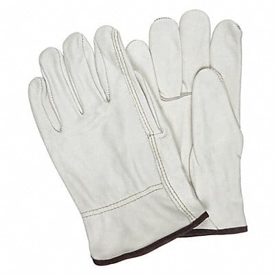 J3512 Leather Gloves Beige M PK12
