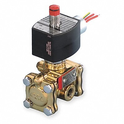 Solenoid Valve Brass NC Air Inert Gas