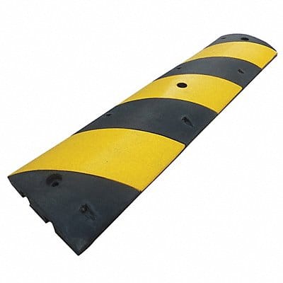 Speed Bump 12in.W 2-1/4in.H 48inL Rubber