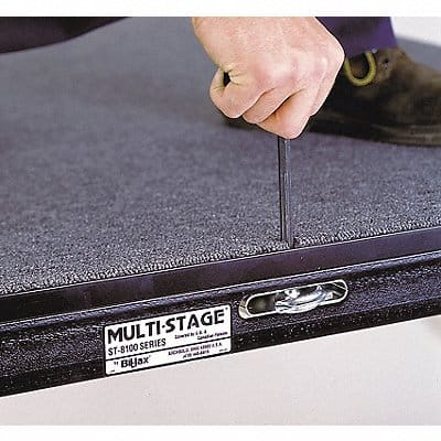 Carpeted Port. Stage Package 32 x 24 Ft.