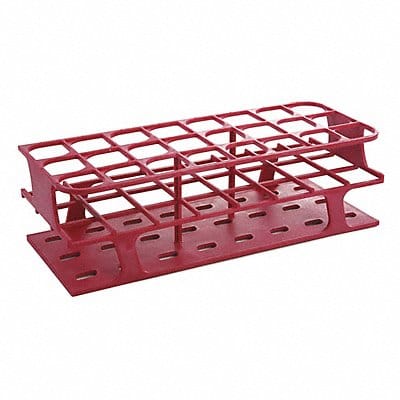 Test Tube Rack Slots 24x30mm Magenta PK8