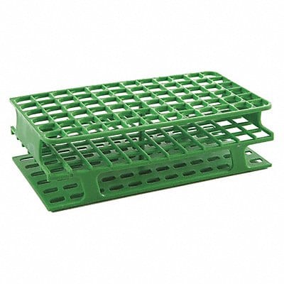Test Tube Rack Slots 72x13mm Green PK8