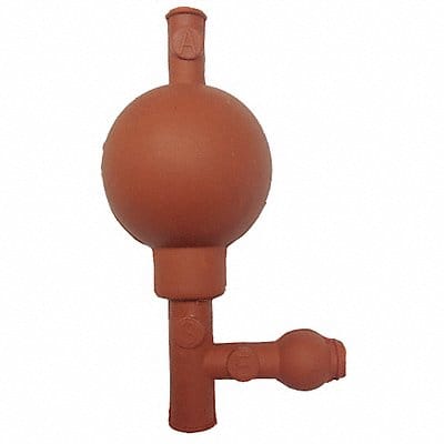 Pipette Filler Rubber Red