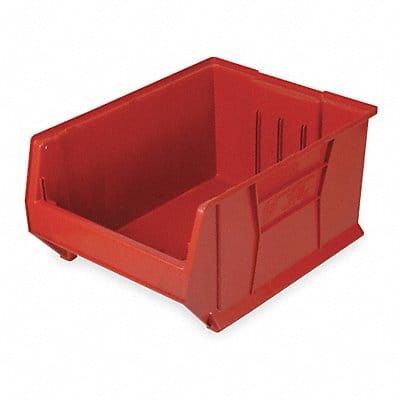 E4546 Bin Red Polypropylene 12 in