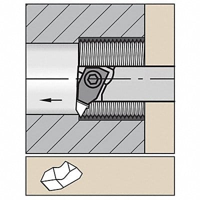 Thread Turning Toolholder A06NER1