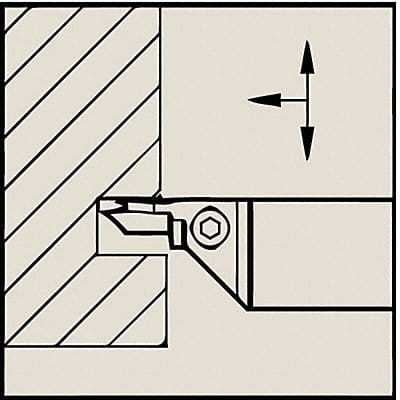Grooving/Parting Toolholder WMTA RH