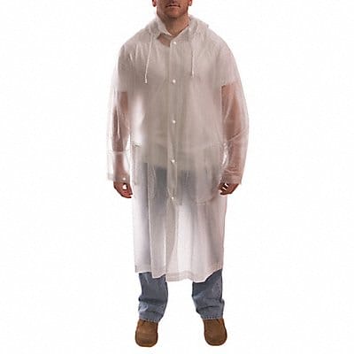 Raincoat PVC Clear L 48