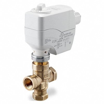 Globe Valve Assembly 3 Way 2.5cv 1/2