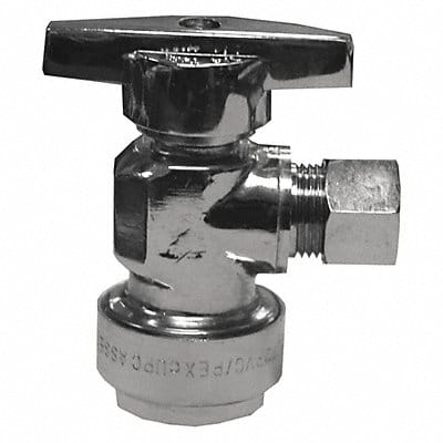 PlumBite Supply Stop Angle 1/2 x3/8 OD