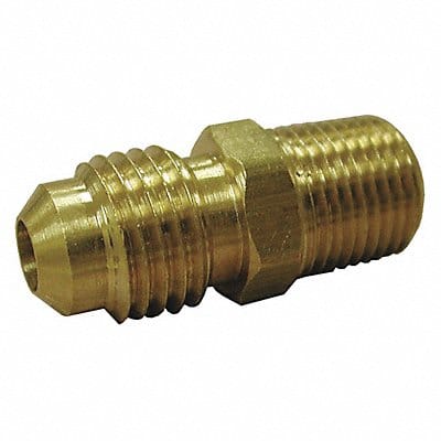 Brass Flare x Male Half Union 1/4 x1/4
