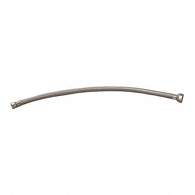 Faucet 3/8 x1/2 Con Flex SS 20 ODxFIP
