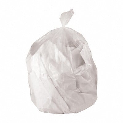 Trash Bag 40X46 Clear 0.9Mil LLDPE PK100