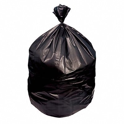 Trash Bag 38X58 Black 1.3Mil Repro PK100