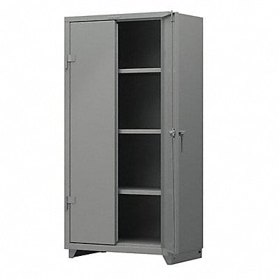 Storage Cabinet 75 x36 x24 Gray 3Shlv