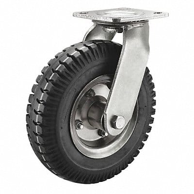 Plate Cstr w/ Pneumatic Whls Swvl 200lb