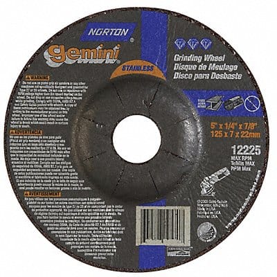 Depressed Ctr Whl T27 5x1/4x7/8