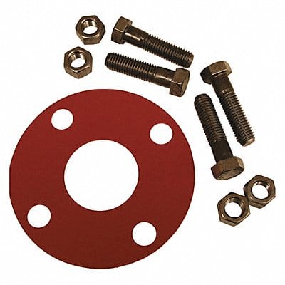 Red Rubber Full Face Kit 4
