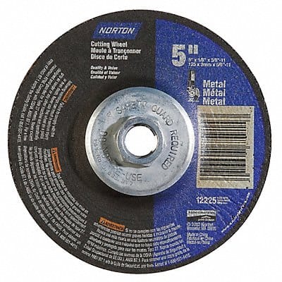 Depressed Ctr Whl T27 5x1/8x5/8-11