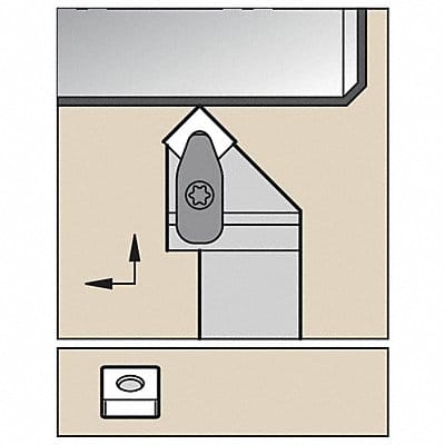 Toolholder ISO D-Style Clamping