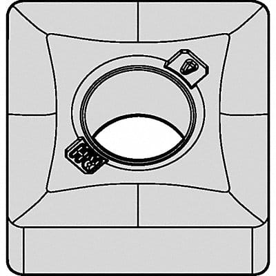 Square Turning Insert SNMG Carbide