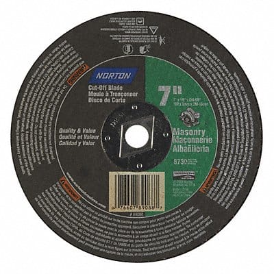 CutOff Wheel Masonry 7 x1/8 x5/8