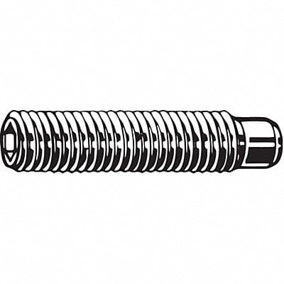 ScktStScrw CupPt 1/4 -20 7/8 L PK100