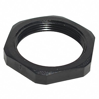 Lock Nut 1/4-18 Gr PA6 Nylon Gloss PK10