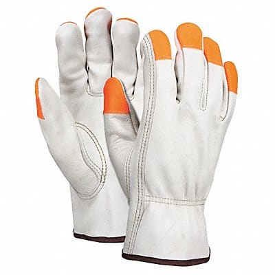 Leather Gloves Beige S PR